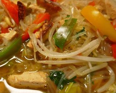 asiatisches leichtes Süppchen