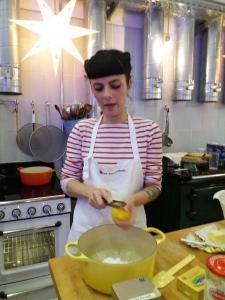 Backen mit Melissa Forti – Brownieküchlein mit schwarzem Reis