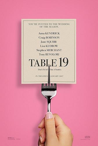 Table 19 – Liebe ist fehl am Platz (2016)