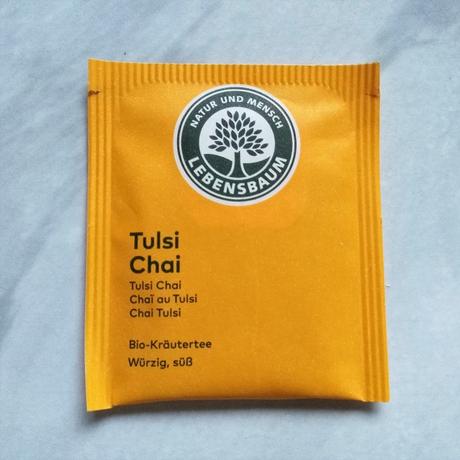 Lebensbaum Tulsi Chai Bio-Kräutertee Teebeutel einzeln verpackt