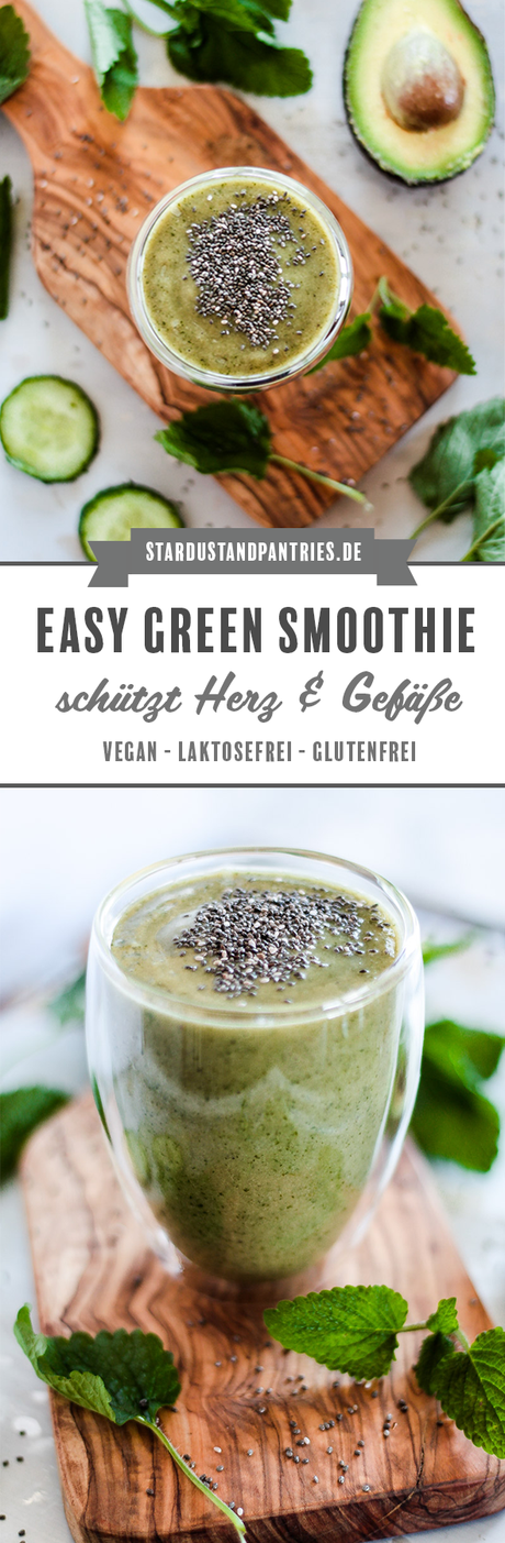 Vegan Monday – Easy Green Smoothie mit Chia Samen