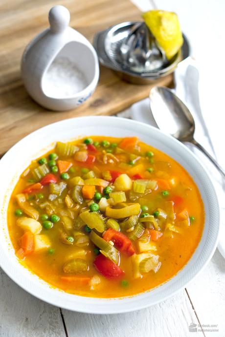 Warme gesunde Gemüsesuppe | Madame Cuisine Rezept