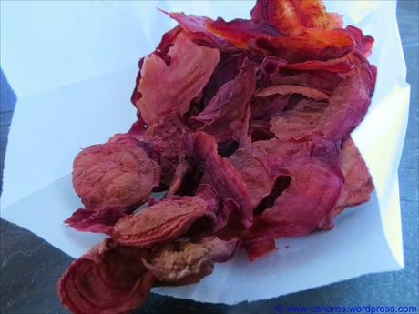 Rote Beete-Chips – pikant
