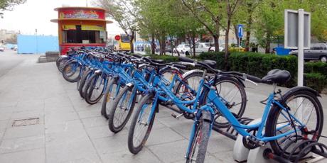 Miet-Fahrräder im Iran