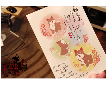 #0750 [Session-Life] Hachiko Postkarte