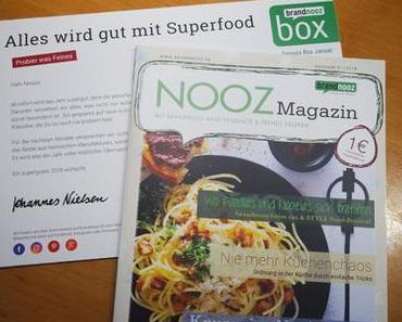 Die Brandnooz Genuss Box Januar / 18