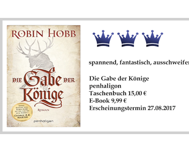 Rezension: Die Gabe der Könige von Robin Hobb