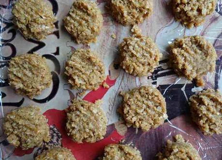 Erdnussbutter – Haferflocken – Cookies (ohne Backen)