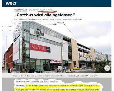 Gewaltexzesse in Cottbus: Verheimlicht, vertuscht, verbogen
