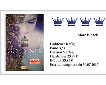 Rezension: Goldener Käfig von Victoria Aveyard