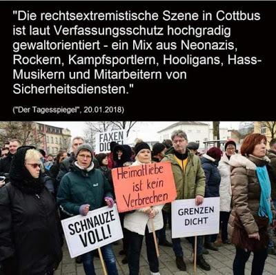 Proteste gegen Zunahme der Gewaltkriminalität: Tagesspiegel diffamiert Cottbusser Bürger