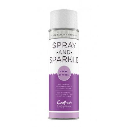 Crafter's Companion Spray and Sparkle Pearl Diamond Glitter Varnish