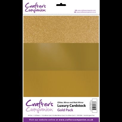 Luxury Cardstock Pack - Gold