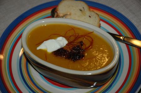 Feierabend-Küche: Süßkartoffel-Suppe mit roten Linsen für zwei