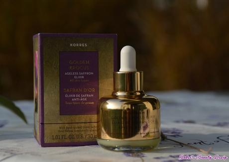 [Review] – Korres – Golden Krocus Ageless Saffron Elixir: