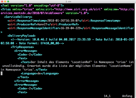 Raspberry Pi: XML formatieren mit xmllint unter Linux