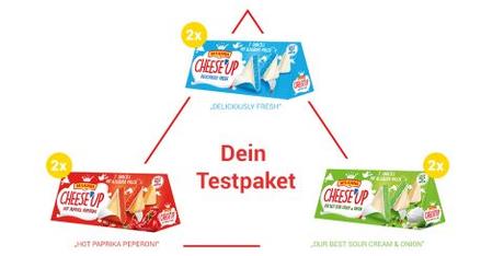 #0765 [Noozie] brandnooz ~ CHEESE`UP Käsedreiecke