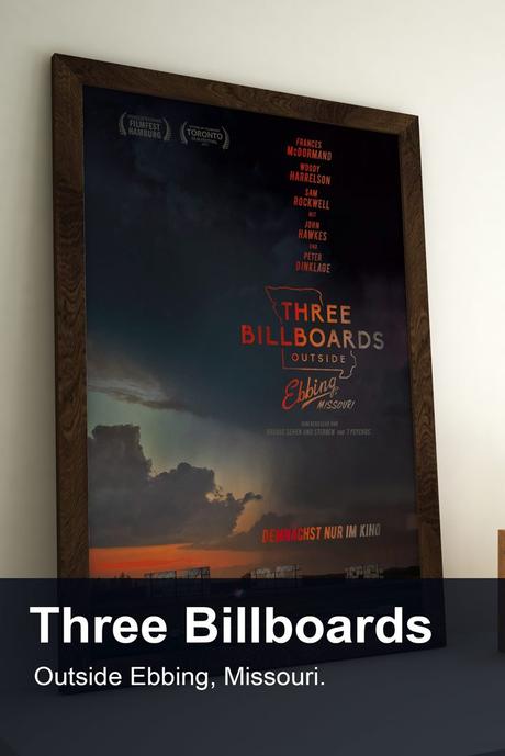 Three Billboards outside Ebbing missouri Filmplakat