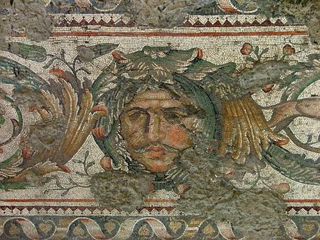 Mosaik Bilder aus dem Grossen Palast