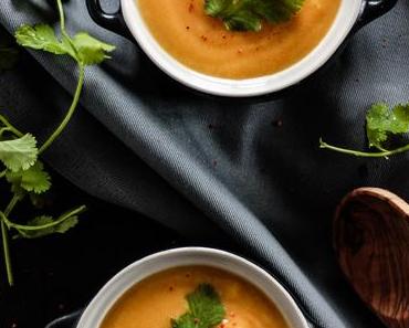 Vegane Blumenkohl-Thai-Suppe