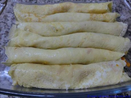 Überbackene Kürbis-Crêpes