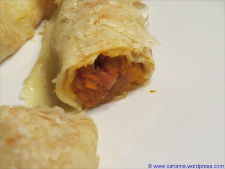 Überbackene Kürbis-Crêpes