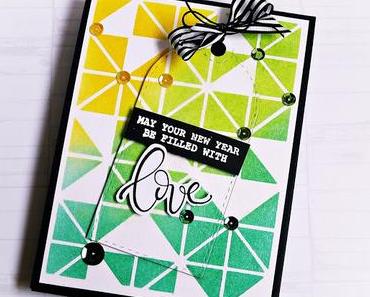 May your new year be filled with love | Pronty Crafts DT