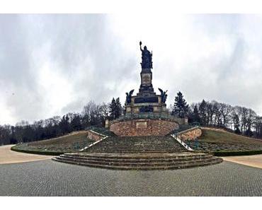 Niederwald Denkmal im Januar 2018