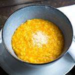 Kürbisrisotto mit eingekochtem Kürbissugo | Madame Cuisine Rezept