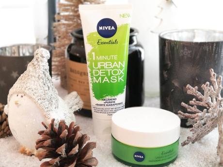 NIVEA Essentials Urban Detox Mask & Skin Protect Gesichtscreme im Test