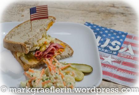 Superbowl-Pausensnack: Pastrami-Sandwich