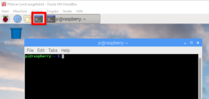 Raspberry Pi Desktop Terminal öffnen