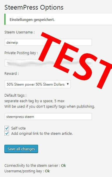 SteemPress v.1.0 ist jetzt bei WordPress.org Plugins verfügbar