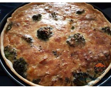 Quiche mit Lauch und Brokkoli