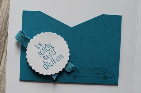 Hier findet der Gutschein in Form einer Plastikkarte Platz.