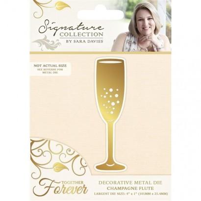 Sara Signature Together Forever - Champagne Flute Die