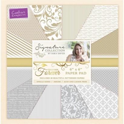 Sara Signature Together Forever Collection -  6x6 Paper Pad