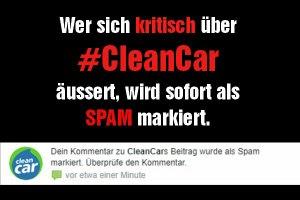 CleanCar: Autopflege ist Vertrauenssache #CleanCar gehört nicht dazu