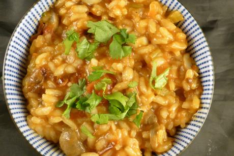 Risotto sauer-scharf