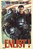 Fallout 4 Poster Enlist! Your Country Needs You! - Poster Großformat (61cm x 91,5cm)