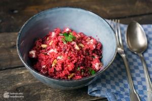 Couscous mit Rote Bete