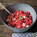 Couscous mit Rote Bete, Feta und Pinienkernen | Madame Cuisine Rezept