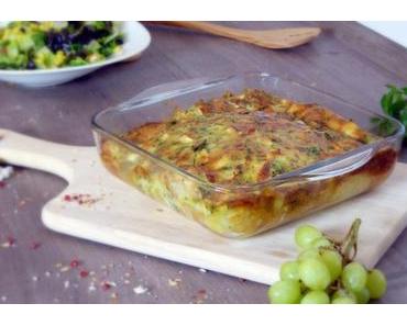 Rezension: Französisch vegetarisch Kochbuch + Brotauflauf mit Brie