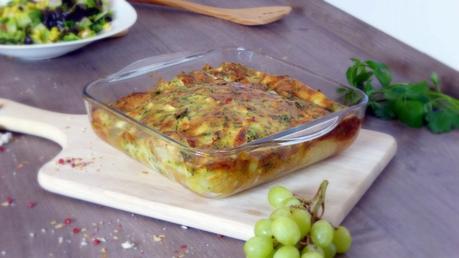 Rezension: Französisch vegetarisch Kochbuch + Brotauflauf mit Brie