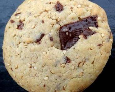 Chocolate Chip Cookies mit Sesam