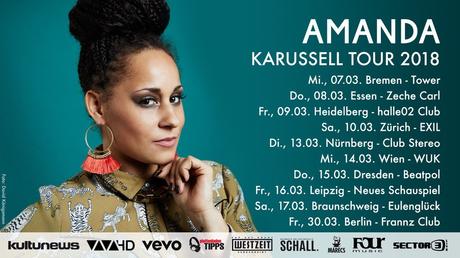 Amanda – „Karussell Tour 2018“ startet im März