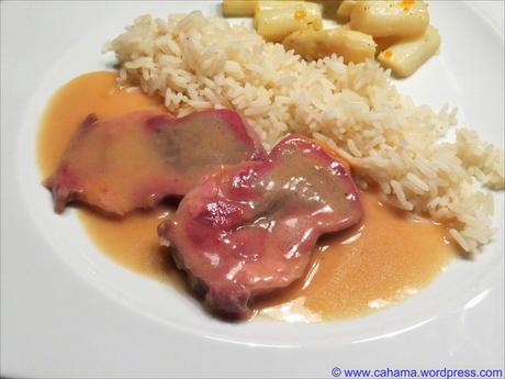 Kalbszunge in Madeira-Sauce