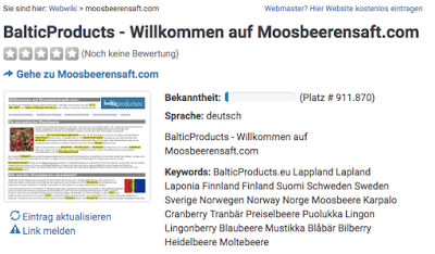 Verbreitet Webwiki aus Nürnberg Fake News?