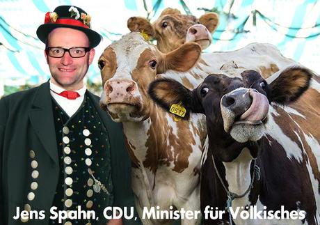 Der schwule Jens Spahn wird Minister für Völkisches, Provinzielles und Christenwerte