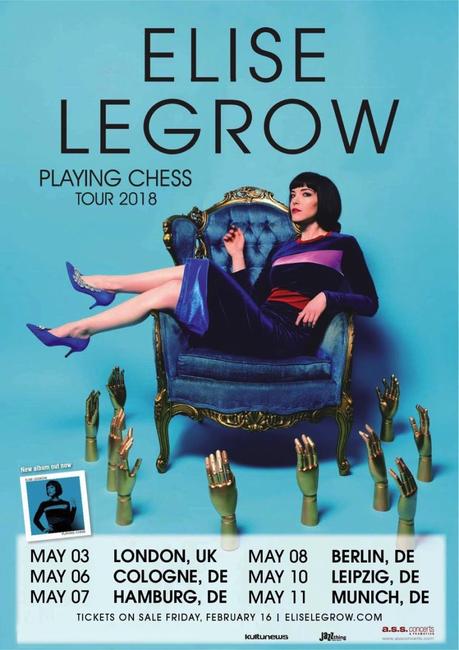 News: Elise LeGrow mit Debütalbum „Playing Chess“ im Mai auf Deutschlandtour!